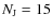 $N_{\rm J}=15$