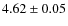 $4.62\pm0.05$