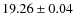 $19.26\pm0.04$
