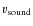 $v_{\rm sound}$