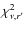 $\chi_{\nu,r^{\prime}}^{2}$