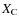 $X_{\rm C}$