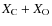 $X_{\rm C}+X_{\rm O}$