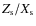 $Z_{\rm s}/X_{\rm s}$