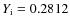 $Y_{\rm i}=0.2812$