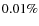 $0.01\%$