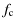 $\displaystyle f_{\rm c}$