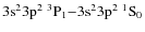 $\rm 3s^23p^2\ ^3P_1{-}3s^23p^2\ ^1S_0$