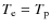 $T_{\rm e} = T_{\rm p}$