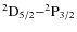 $\rm ^2D_{5/2}{-}^2P_{3/2}$