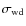 $\sigma_{\rm wd}$
