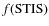 $f({\rm STIS})$