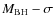 $M_{{\rm BH}}-\sigma$