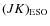 $(JK)_{\rm ESO}$