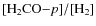 $[{\rm
H_2CO}{-}p]/[{\rm H_2}]$