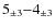 $ 5_{\pm3}{-}4_{\pm3} $