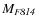 $M_{\it F814}$