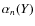 $\alpha_n(Y)$