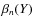 $\beta_n(Y)$
