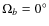 $\Omega_b = 0^\circ $