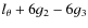 $l_\theta + 6g_2 - 6g_3$