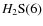 $H_{\rm {2}}\rm S(6)$
