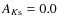 $A_{K{\rm s}} = 0.0$