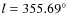 $l = 355.69^{\circ}$