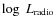 $\log~L_{\rm radio}$