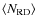 $\langle N_{\rm RD}\rangle$