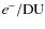 ${e}^{-}/{\rm DU}$