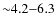 ${\sim}4.2{-}6.3$
