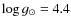 $\log g_\odot=4.4$