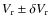 $V_{\rm r} \pm \delta V_{\rm r}$