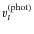 $v_t^{\rm (phot)}$