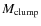 $M_{\rm clump}$