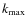 $k_{\max}$