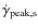 $\dot\gamma_{\rm peak,s}$