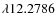 $\lambda 12.2786$
