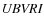 $\it UBVRI$
