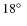 $18\hbox{$^\circ$ }$