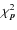 $\chi^2_{\vec p}$