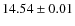 $14.54\pm 0.01$