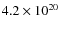 $4.2\times10^{20}$