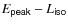 $\textit {E}_{\sf peak}-\textit {L}_{\sf iso}$