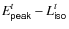 $\textit {E}_{\sf peak}^{t}-\textit {L}_{\sf iso}^{t}$