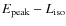 $E_{\rm peak}-L_{\rm iso}$