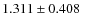 $1.311\pm0.408~$