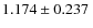 $1.174\pm0.237~$