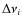 $\Delta \nu_i$